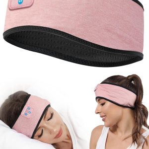 Sleep-Headphones-Wireless-Bluetooth-Headband - Comfy Sleeping Eye Mask Headphones Headset, Sport Headband Earbuds Electronics Tech Gadgets Christmas Birthday Gifts for Women Men Running